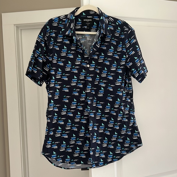 Bonobos Boat Patterned Shirt - Picture 2 of 3